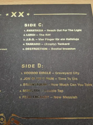 Doble Vinilo 20 Aniversario AFM Records