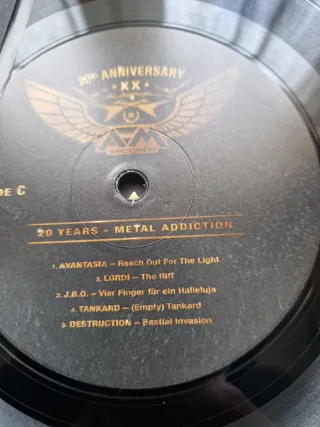 Doble Vinilo 20 Aniversario AFM Records