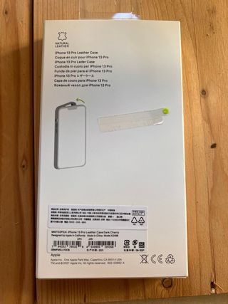 Custodia iPhone 13 Pro in pelle originale MagSafe