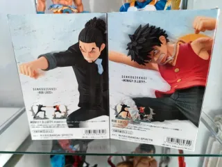 One Piece Senkouzekkei Luffy & Rob Lucci Banpresto