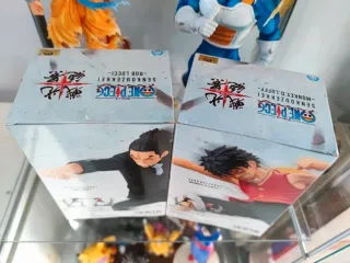 One Piece Senkouzekkei Luffy & Rob Lucci Banpresto