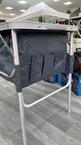 Mesa Cocina Camping Plegable Organizador