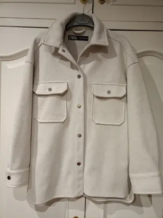 Chaqueta Zara Beige Talla S