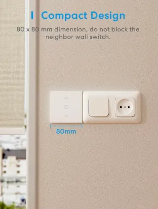 Meross Smart Wi-Fi Roller Shutter Timer