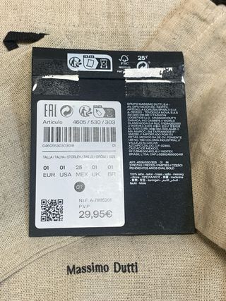 Pendientes Massimo Dutti Dorados