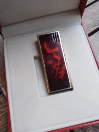 Ronson Varaflame Comet Marrone Oro Funzionante