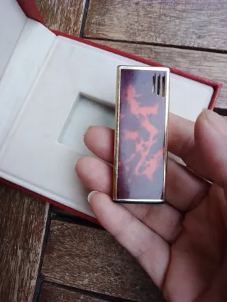 Ronson Varaflame Comet Marrone Oro Funzionante