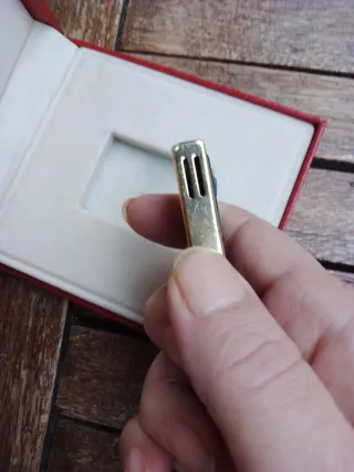 Ronson Varaflame Comet Marrone Oro Funzionante