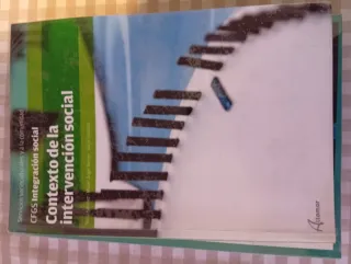 Libros de texto Grado Superior Integración social