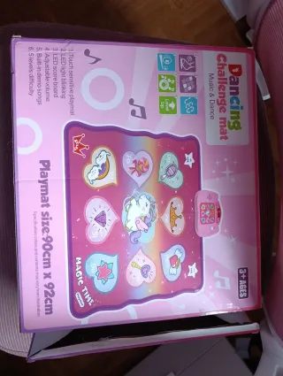 Alfombra de Baile Musical y LED para Niños