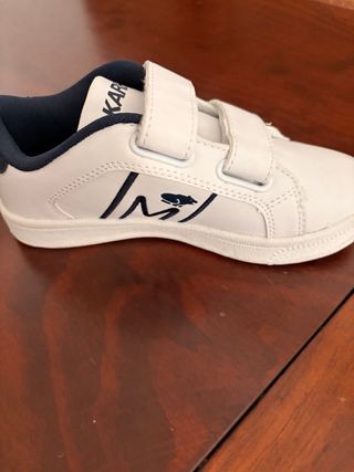 Zapatillas blancas velcro Talla 30