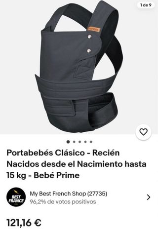 Mochila Marsupi blanda porteo