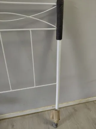 Cabecero de cama forja blanco