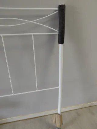 Cabecero de cama forja blanco