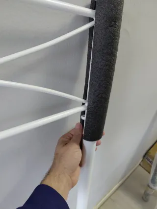 Cabecero de cama forja blanco