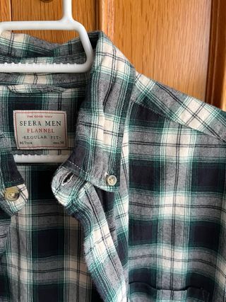 Pack 3 Camisas Sfera Cuadros Talla L y M