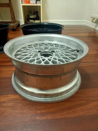 Llantas de aleación plateadas