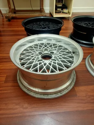 Llantas de aleación plateadas