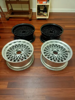 Llantas de aleación plateadas