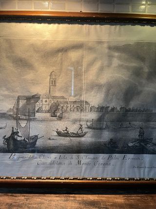 Serigrafia Chiesa Isola S. Clemente