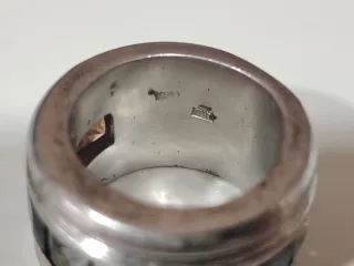 Anillo Plata y Taxco multicolor