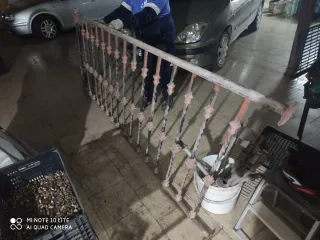 Pasamanos de forja para escalera
