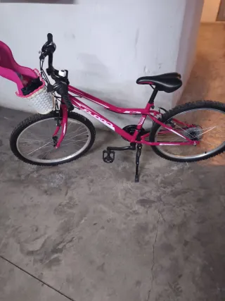 Bicicleta Talla 24 Niña/o Rosa Usada 4 veces.