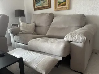 Sofá 2m Eléctrico Asientos Extraíbles