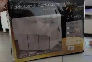 Ropa mesa camilla y tapete