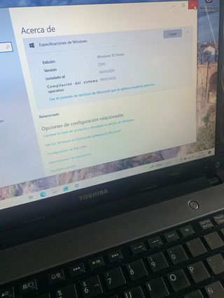 Portátil Toshiba i3-2367M