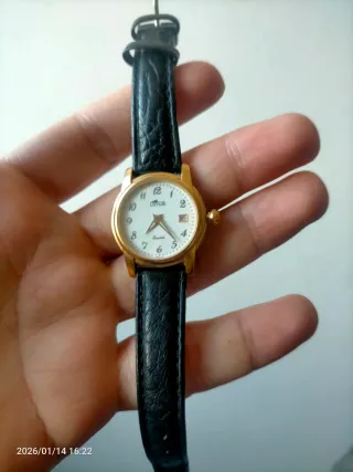 Reloj Lotus Dorado y Negro