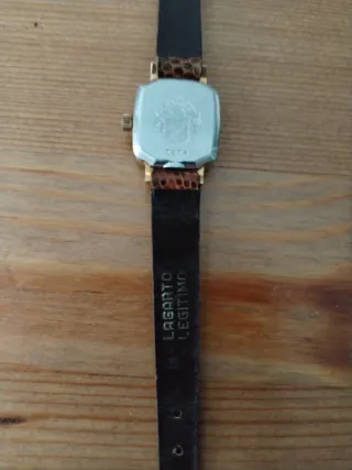 Reloj Duward Dama Mecánico Chapado Oro