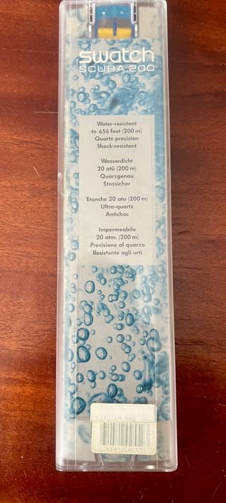 Swatch Scuba 1992 Divine SDN102