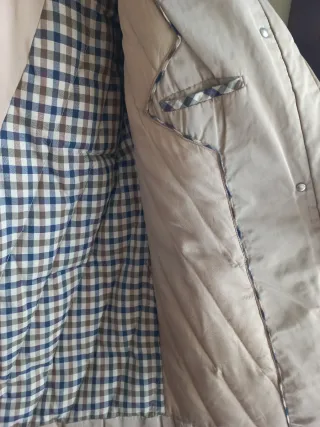 Gabardina/Plumas Aquascutum Beige