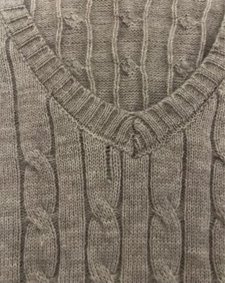 Jersey Polo Ralph Lauren Gris Trenzado