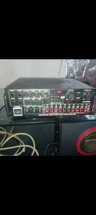 Amplificador de potencia digital profesional