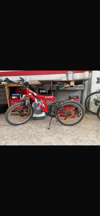 Bicicleta Infantil Btwin Roja