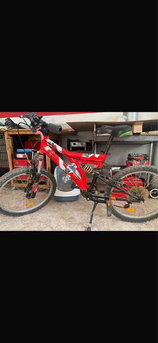 Bicicleta Infantil Btwin Roja