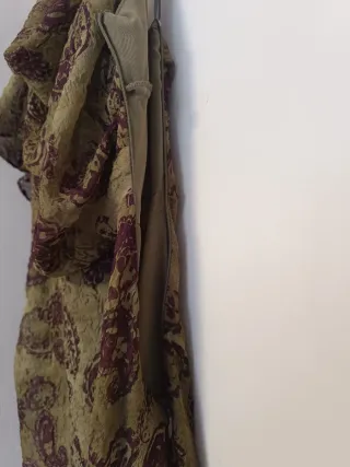 Vestido midi estampado asimétrico Zara