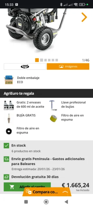 KARCHER PRO HD 9/25 G CLASSIC