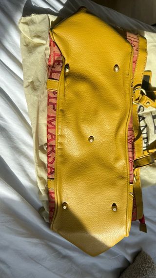 Bolso vintage Marsanpiel Y2K naranja y amarillo