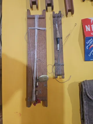 Artículos de pesca vintage años 40-50