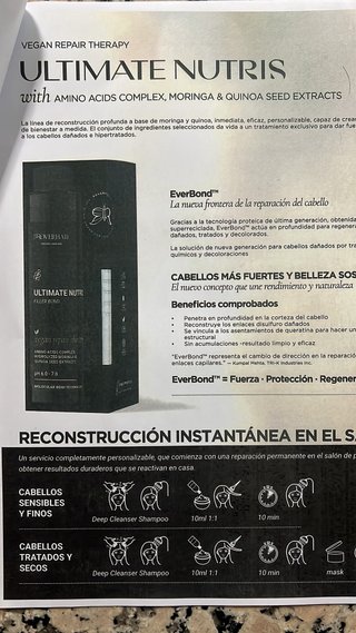 ROVERHAIR Filler Bond Tratamiento Reparador Cabell
