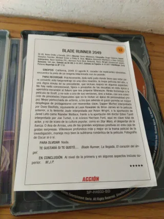 Blade Runner 2049 Blu-ray Steelbook