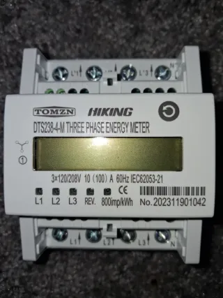 Medidor Energía Trifásico TOMZN HIKING DTS238-4-M