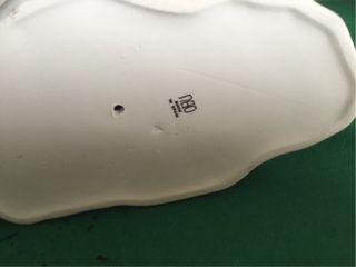 Figura Nao niño con perro porcelana