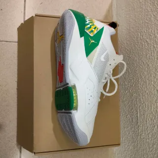 Zapatillas Nike Jordan Verdes y Blanca