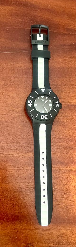 Swatch Scuba SUUB102 Nero Bianco