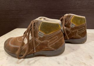 Chicco Polacchine Camoscio Marrone Bimbo