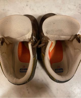 Chicco Polacchine Camoscio Marrone Bimbo